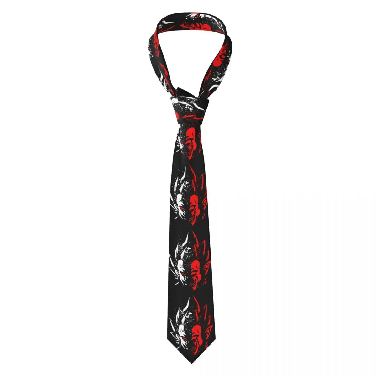 Vegeta Royal Saiyan Symbol Necktie – Dragon Ball Z Slim 8cm Unisex Tie