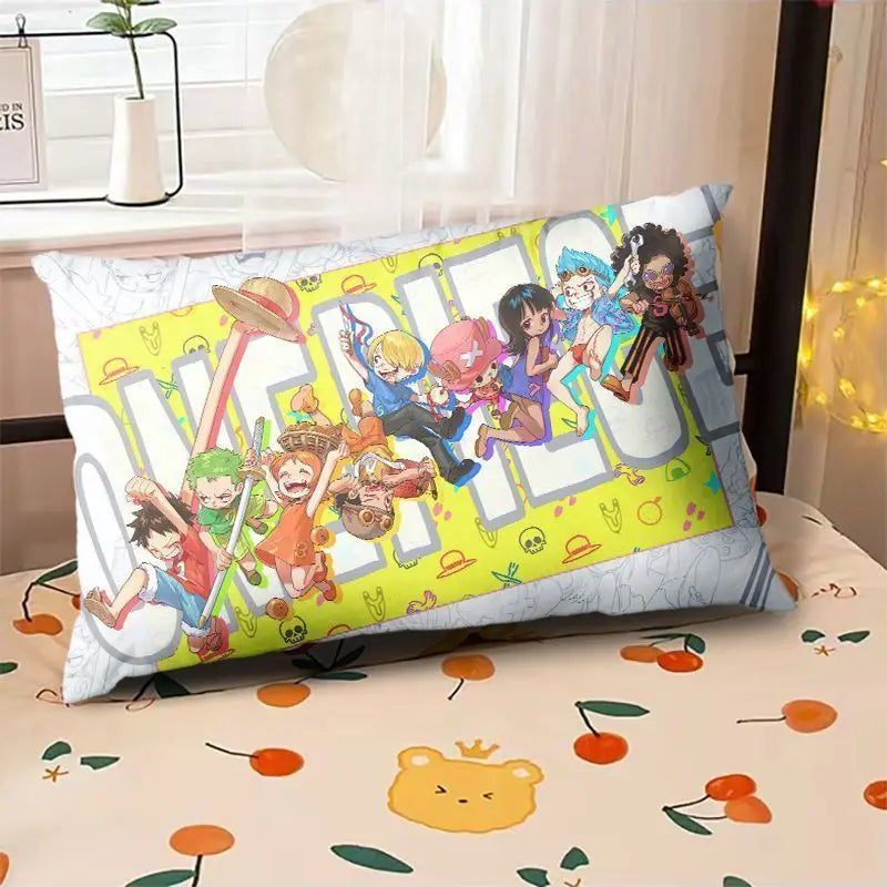 New One Piece Luffy Nami Zoro Chopper anime cushion pillow set pillow student nap pillow creative bedding holiday gift