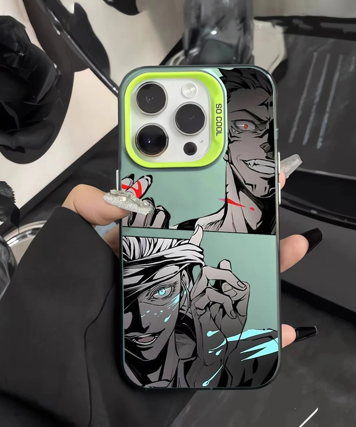 Hot Anime J-Jujutsu Kaisen Gojo Phone Case For iPhone 16e 16 Pro Max 15 14 Plus 13 12 Mini 11 Pro Shockproof Silicone Back Cover