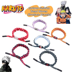 Naruto Woven Shoelace Bracelet – Trendy Best Friend & Couple Anime Jewelry