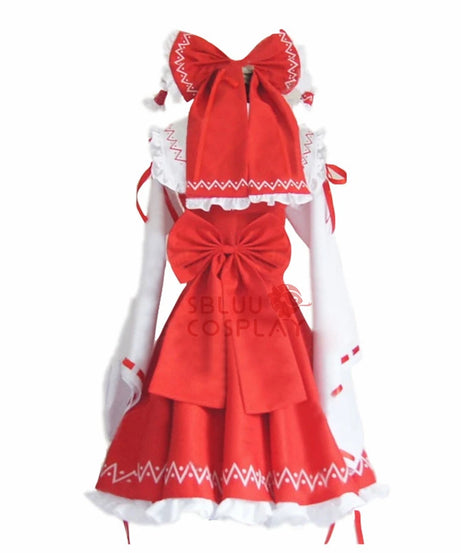 Cosplay Touhou Project  Reimu Hakurei Cosplay Costume