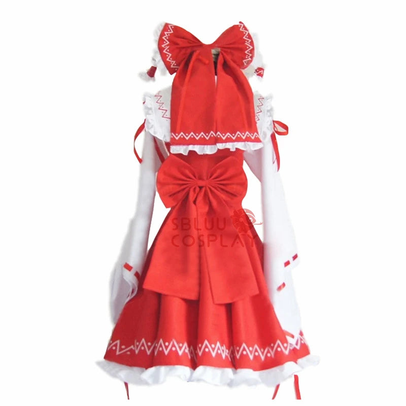 Cosplay Touhou Project  Reimu Hakurei Cosplay Costume