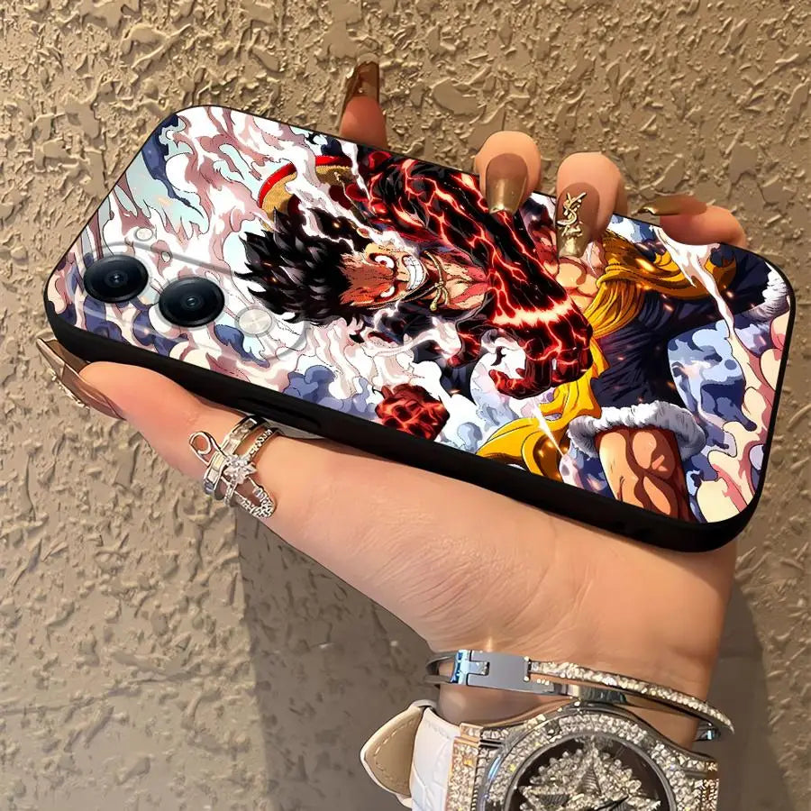 Phone Cover Case for Vivo Y33S Y35 Y19 Y02 Y11 Y22 Y16 Y17 Y12 Y15S Y30 Y20 Y21 Y31 Y36 Y27 Luffy Ones Pieces