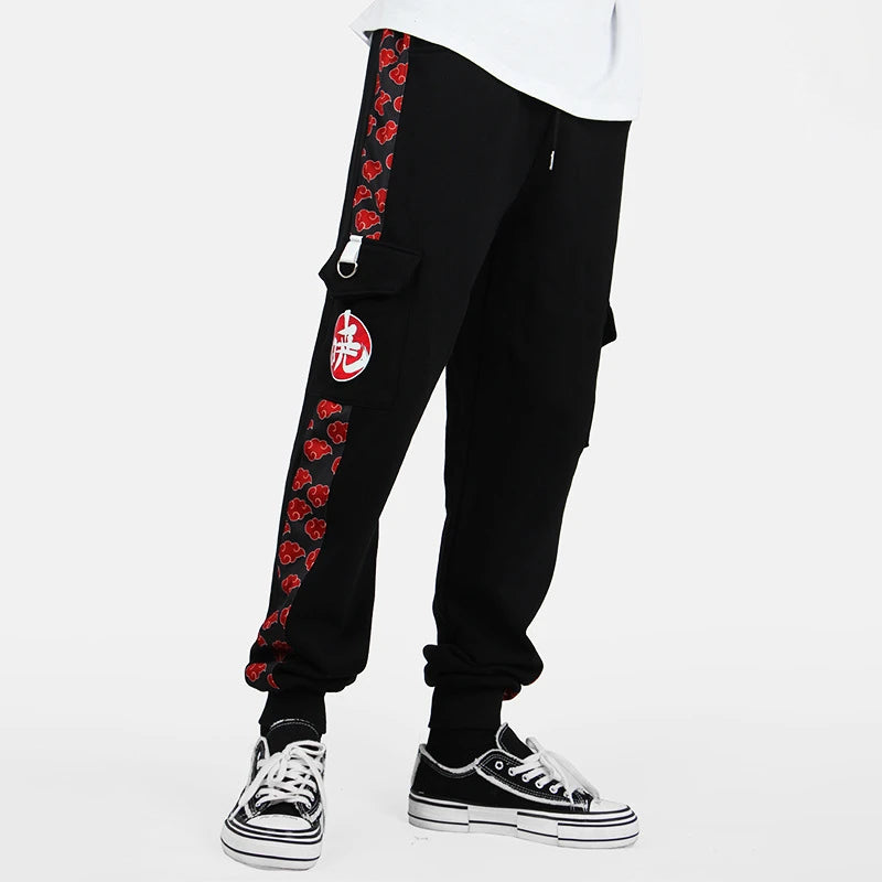 New Anime Peripherals Casual Pants Uzumaki Naruto Uchiha Sasuke Uchiha Itachi Hatake Kakashi Sweatpants Trousers Slacks Overalls