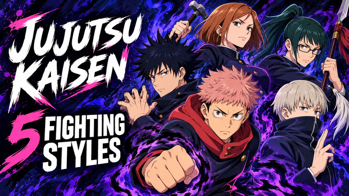 5 Jujutsu Kaisen Fighting Styles That Make Battles So Clever