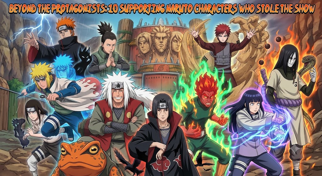 Beyond the Protagonists: 10 Supporting Naruto Characters Who Stole the Show