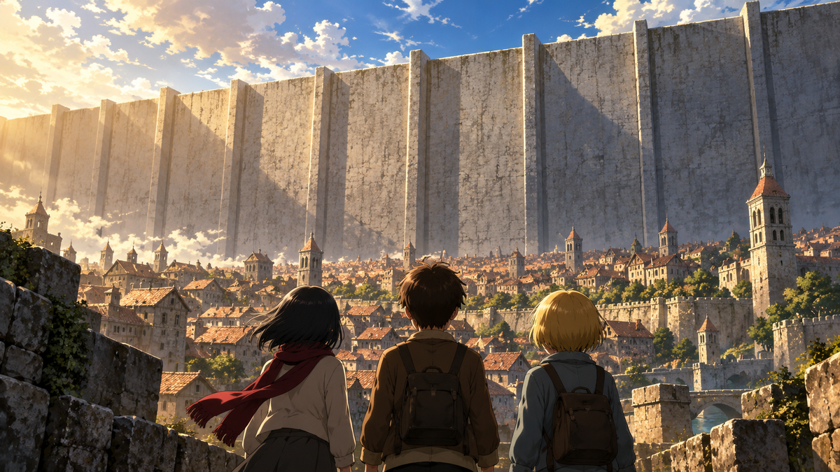 Attack on Titan Season 1: How the Walls Shape the Story