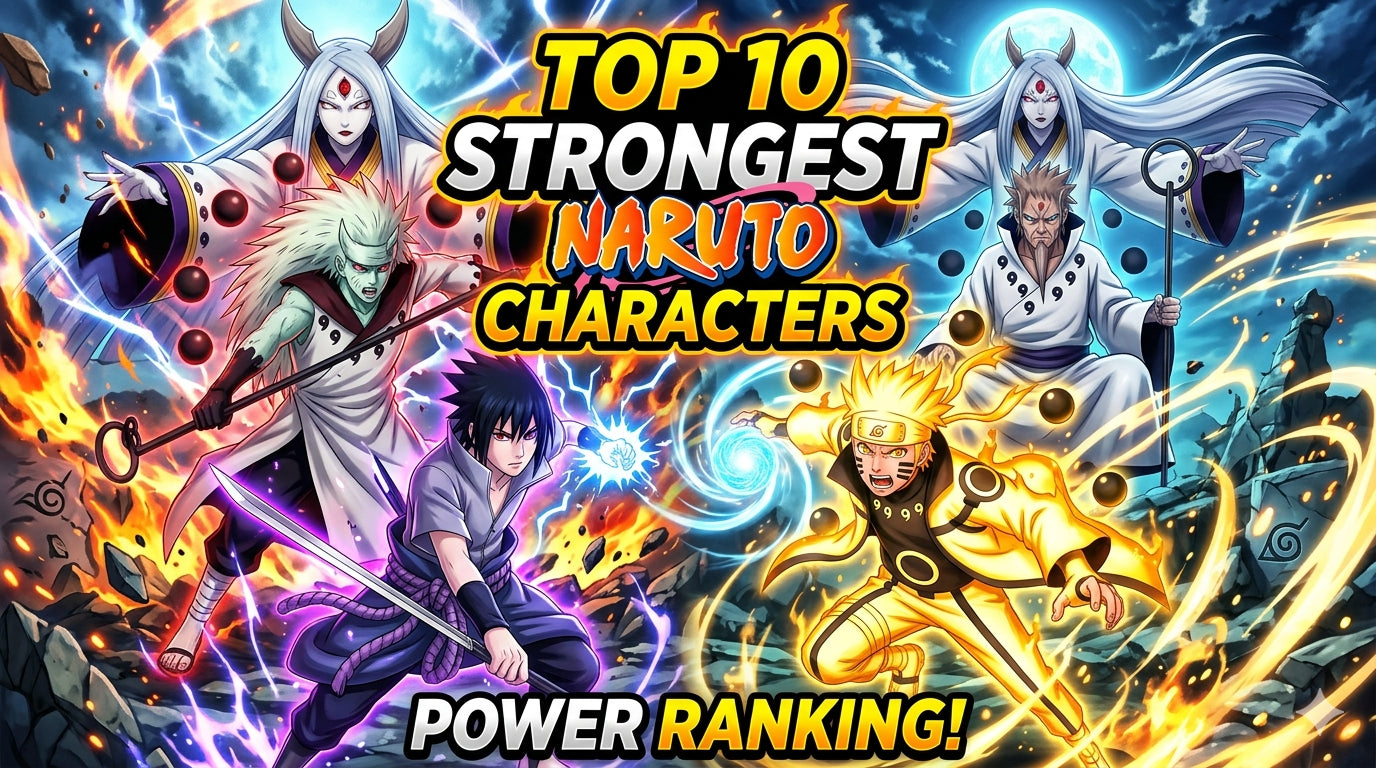 Top 10 Strongest Naruto Characters: A Power Ranking!