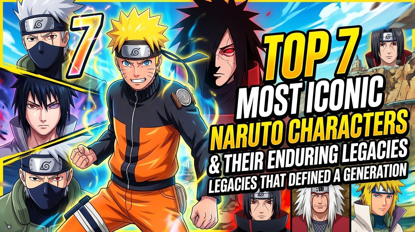 Top 7 Most Iconic Naruto Characters & Their Enduring Legacies
