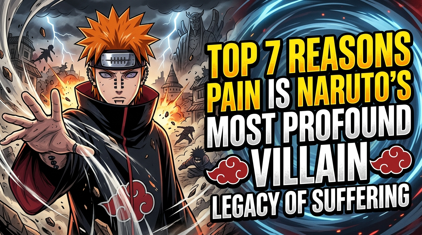 Top 7 Reasons Pain is Naruto's Most Profound Villain