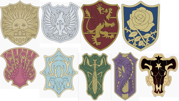 9 Clover Kingdom's Magic Knights "Black Clover"