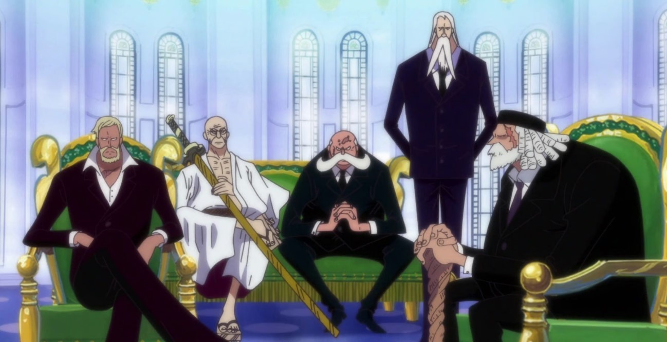 One Piece Chapter 1073: There is an Official Name of a Gorosei Member