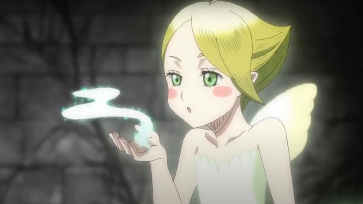 The power of the Sylph “Black Clover”, the Spirit of Wind that Serves Yuno