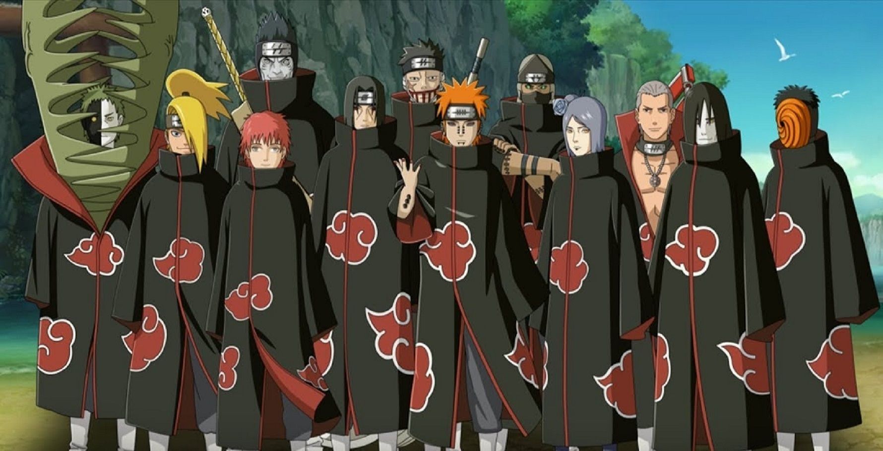 The Beginning of the Formation of Akatsuki Members in the Naruto Anime Series