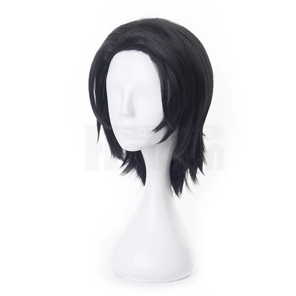 Anime Jujutsu Kaisen Yuta Okkotsu Cosplay Wig – Short Black Synthetic Hair 4