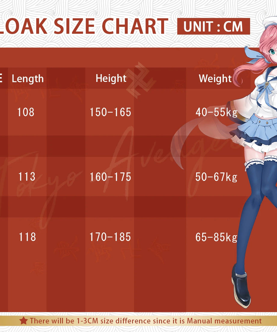 Naruto Cosplay Cloak – Uzumaki, Sakura, Hinata & Kakashi