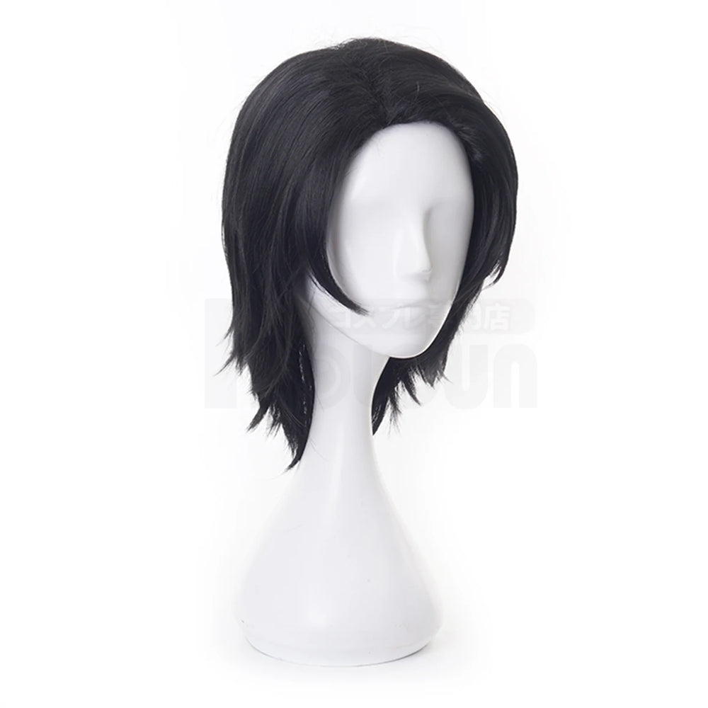 Anime Jujutsu Kaisen Yuta Okkotsu Cosplay Wig – Short Black Synthetic Hair 3