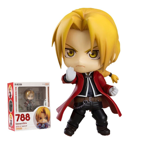 In Stock Good Smile Original Nendoroid Fullmetal Alchemist Anime Figure 788 Edward Elric 10cm PVC Action Figure Model Collection Toys