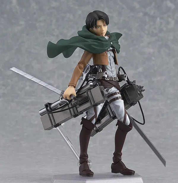 15cm Attack on Titan Levi Rivaille Rival Mikasa Ackerman Eren Jaeger Action figure toys doll Christmas gift with box