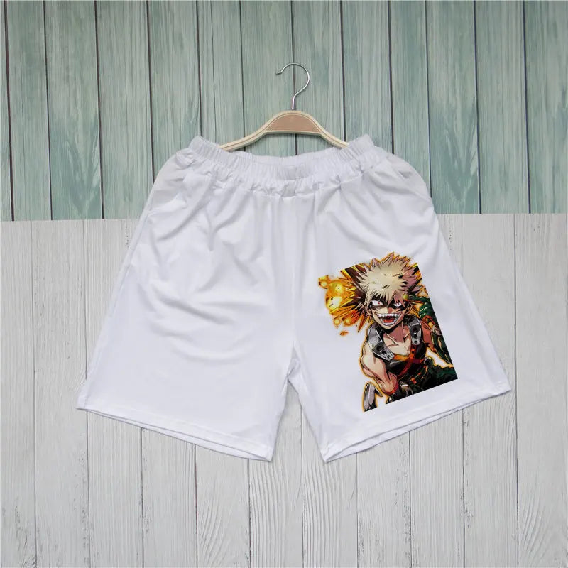 My Hero Academia Gym Shorts — Anime Print Sportswear 8