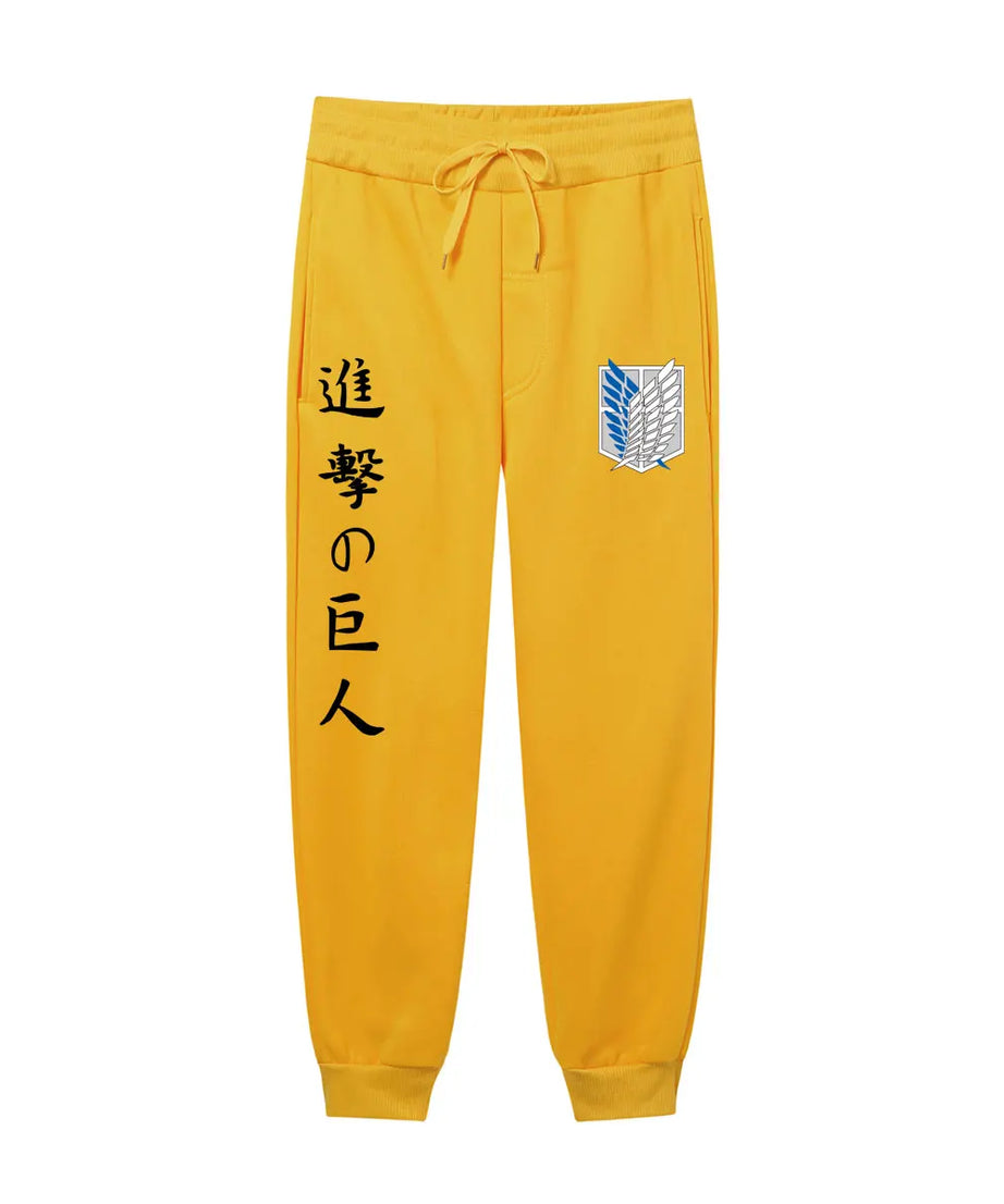 Anime Attack On Titan Printed Harajuku Men's Pants Print Joggers Male Trousers Casual Sweatpants Sweatpants