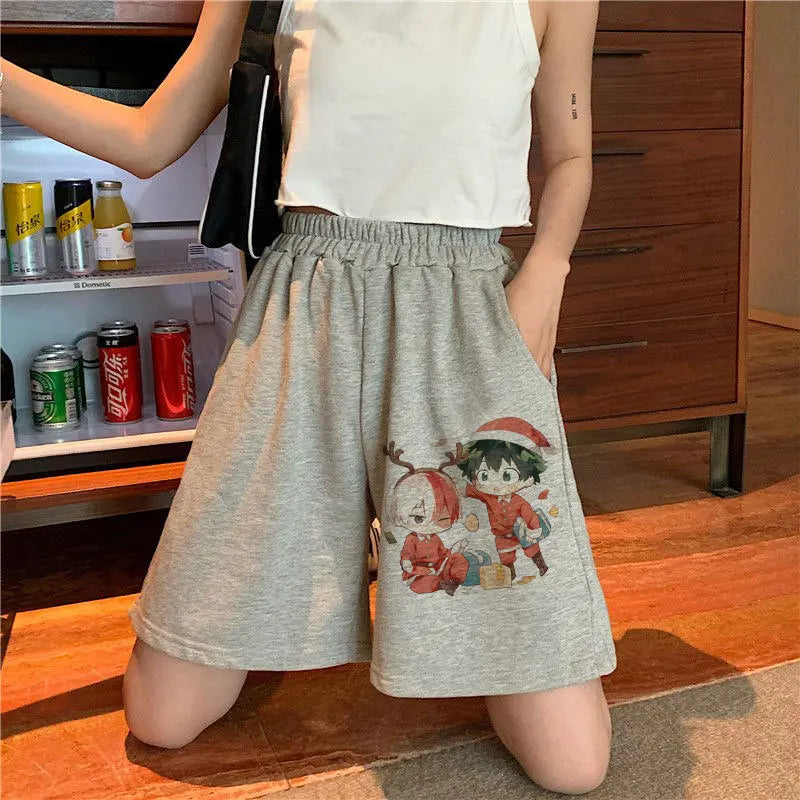My Hero Academia Gym Shorts — Anime Print Sportswear 4