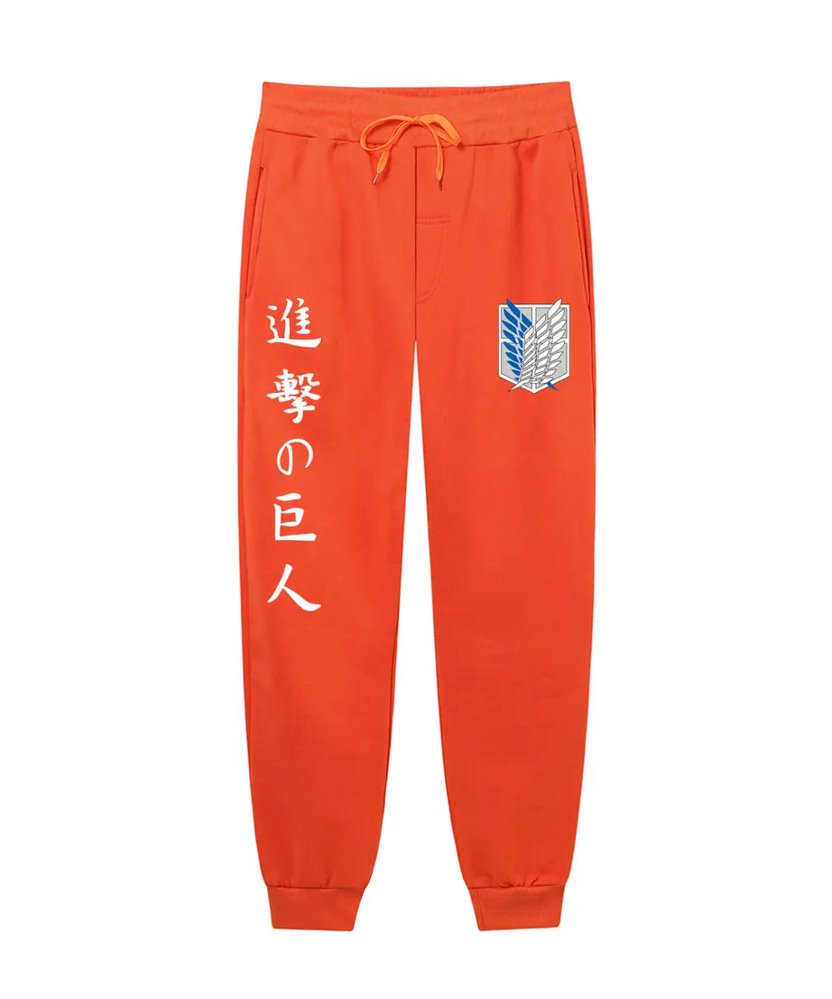 Anime Attack On Titan Printed Harajuku Men's Pants Print Joggers Male Trousers Casual Sweatpants Sweatpants