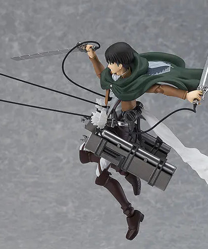 15cm Attack on Titan Levi Rivaille Rival Mikasa Ackerman Eren Jaeger Action figure toys doll Christmas gift with box