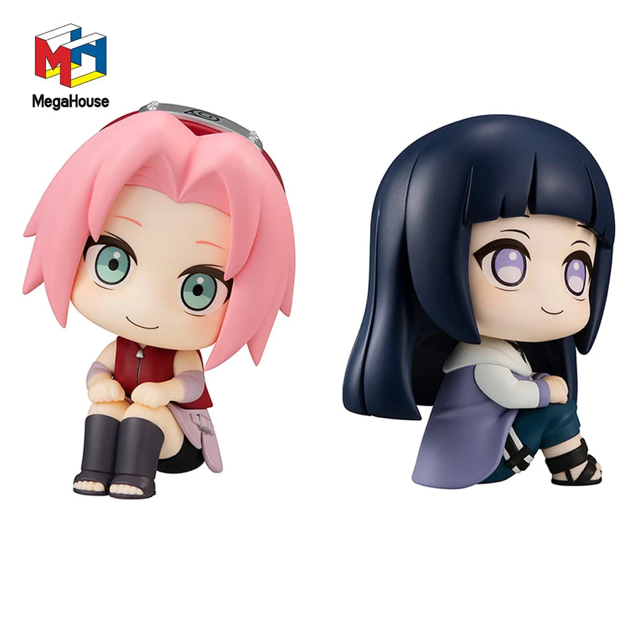 Megahouse Naruto Sakura Haruno & Hyuga Hinata Collectible Figures