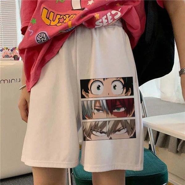 My Hero Academia Gym Shorts — Anime Print Sportswear
