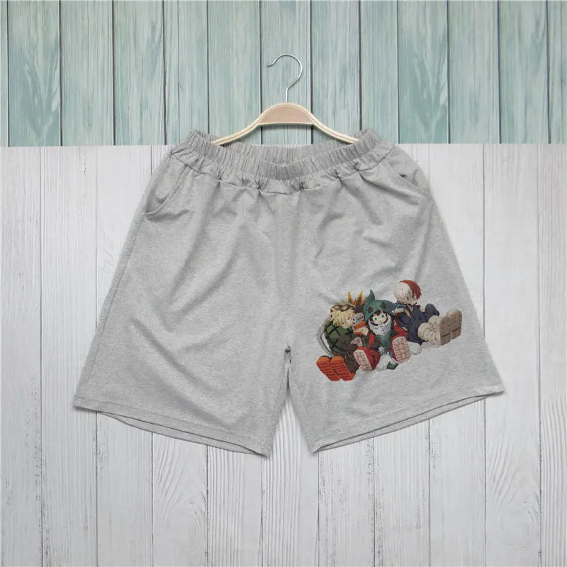 My Hero Academia Gym Shorts — Anime Print Sportswear 7