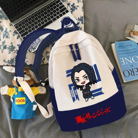 Anime Tokyo Revengers Keisuke Baji Cosplay Cartoon Unisex Backpack School Students Bag Cute Teenagers Laptop Travel Fashion Outdoor Gifts