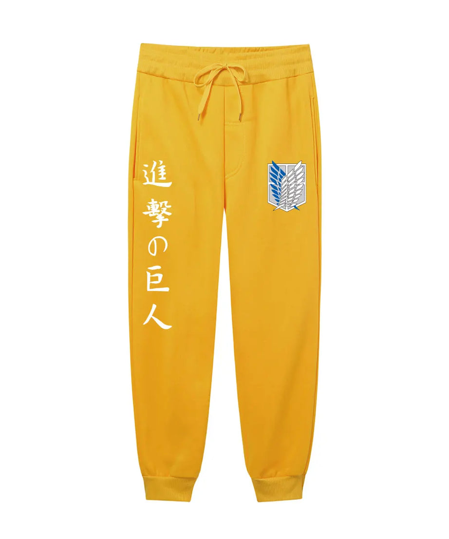 Anime Attack On Titan Printed Harajuku Men's Pants Print Joggers Male Trousers Casual Sweatpants Sweatpants