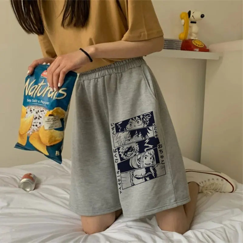 My Hero Academia Gym Shorts — Anime Print Sportswear 3