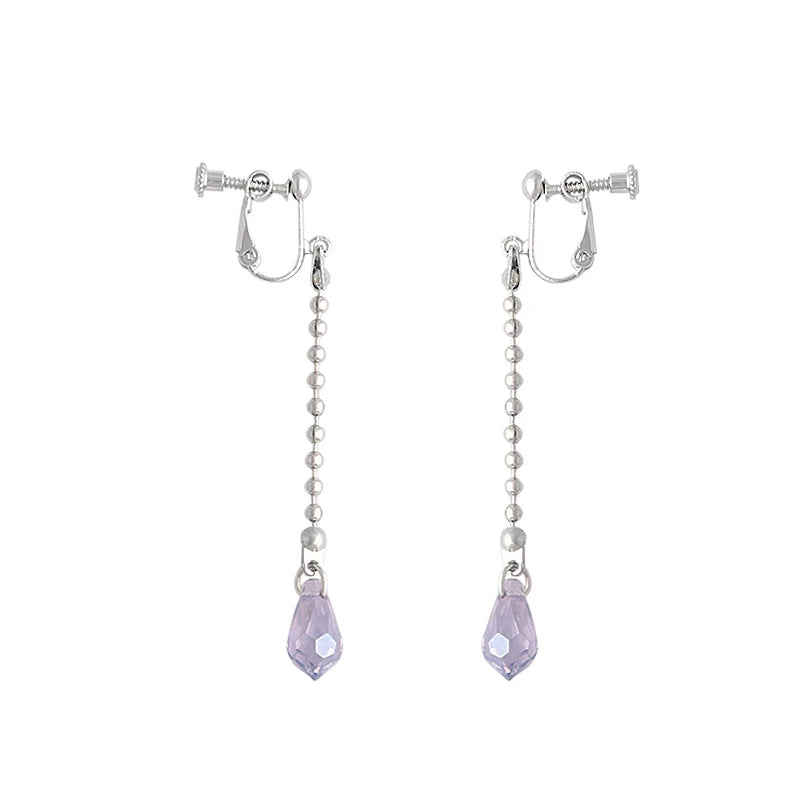 Phantom Troupe Chrollo Lucilfer Cosplay Earrings Anime Hunter x Hunter Clip Earrings for Women Men Jewelry Gift