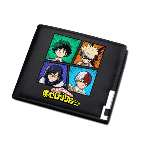 Bakugou Katsuki Wallet – My Hero Academia PU Leather Anime Card Holder