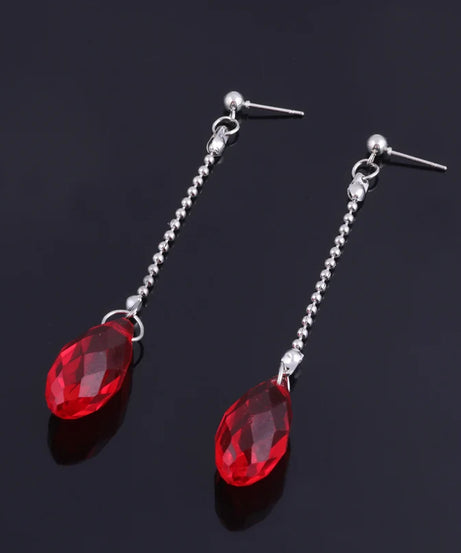 Phantom Troupe Chrollo Lucilfer Cosplay Earrings Anime Hunter x Hunter Clip Earrings for Women Men Jewelry Gift