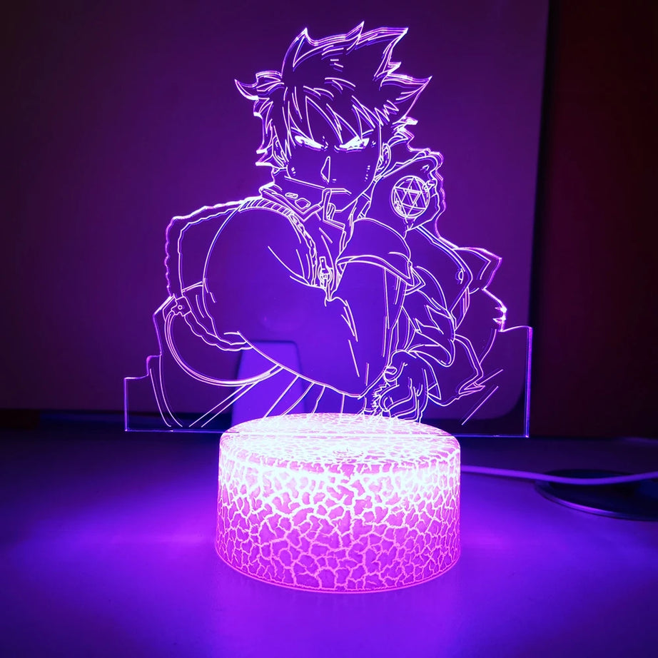 Anime Fullmetal Alchemist 3D Acrylic Table Lamp