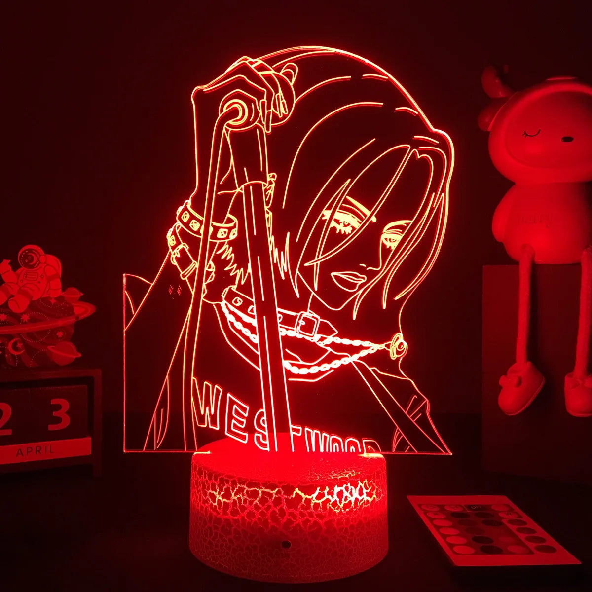 Anime Nana 3D LED Nightlight for Bedroom Decor Table Lamp Nana Osaki Figure Kids Child Girls Light Manga
