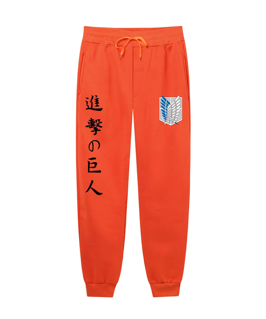 Anime Attack On Titan Printed Harajuku Men's Pants Print Joggers Male Trousers Casual Sweatpants Sweatpants