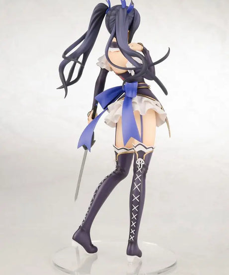 NEW hot 21cm Hyperdimension Neptunia Lastation Noire Black Heart collectors action figure toys Christmas gift toy with box