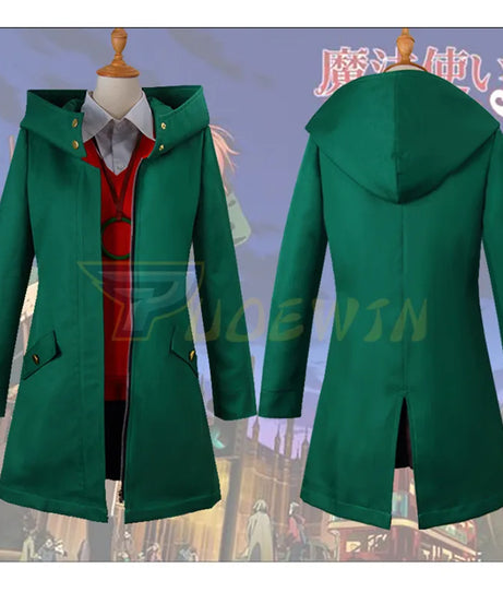 Anime Mahoutsukai no Yome Cosplay Costumes Hatori Tomoyo Uniform The Ancient Magus Bride Full Set