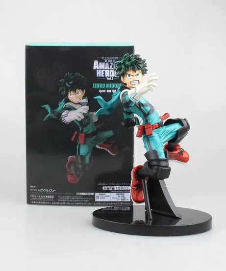 NEW hot 17cm My Hero Academia Midoriya Izuku Combat move Action figure toys doll Christmas gift with box