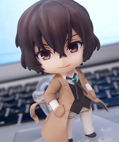 NEW hot 10cm Bungo Stray Dogs Stray Dogs Dazai Osamu 657 Action figure toys collection doll Christmas gift with box