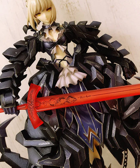 NEW hot 23cm Fate Zero Fate stay night black saber Arturia Pendragon action figure toys collection Christmas gift no box