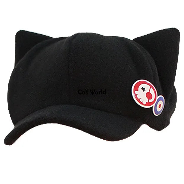 Evangelion Asuka Cat-Ear Cap — Fleece Baseball Hat 5