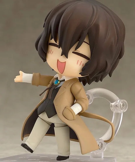 NEW hot 10cm Bungo Stray Dogs Stray Dogs Dazai Osamu 657 Action figure toys collection doll Christmas gift with box