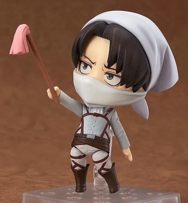 Attack on Titan Levi Ackerman (Cleaning) Mini Action Figure — 10cm (Boxed) 6