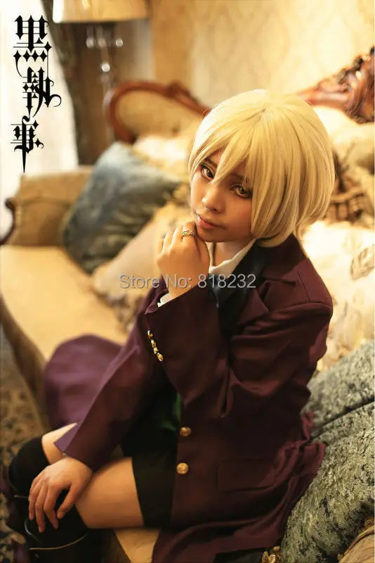 Black Butler Alois Trancy Cosplay Costume — Uniform 4