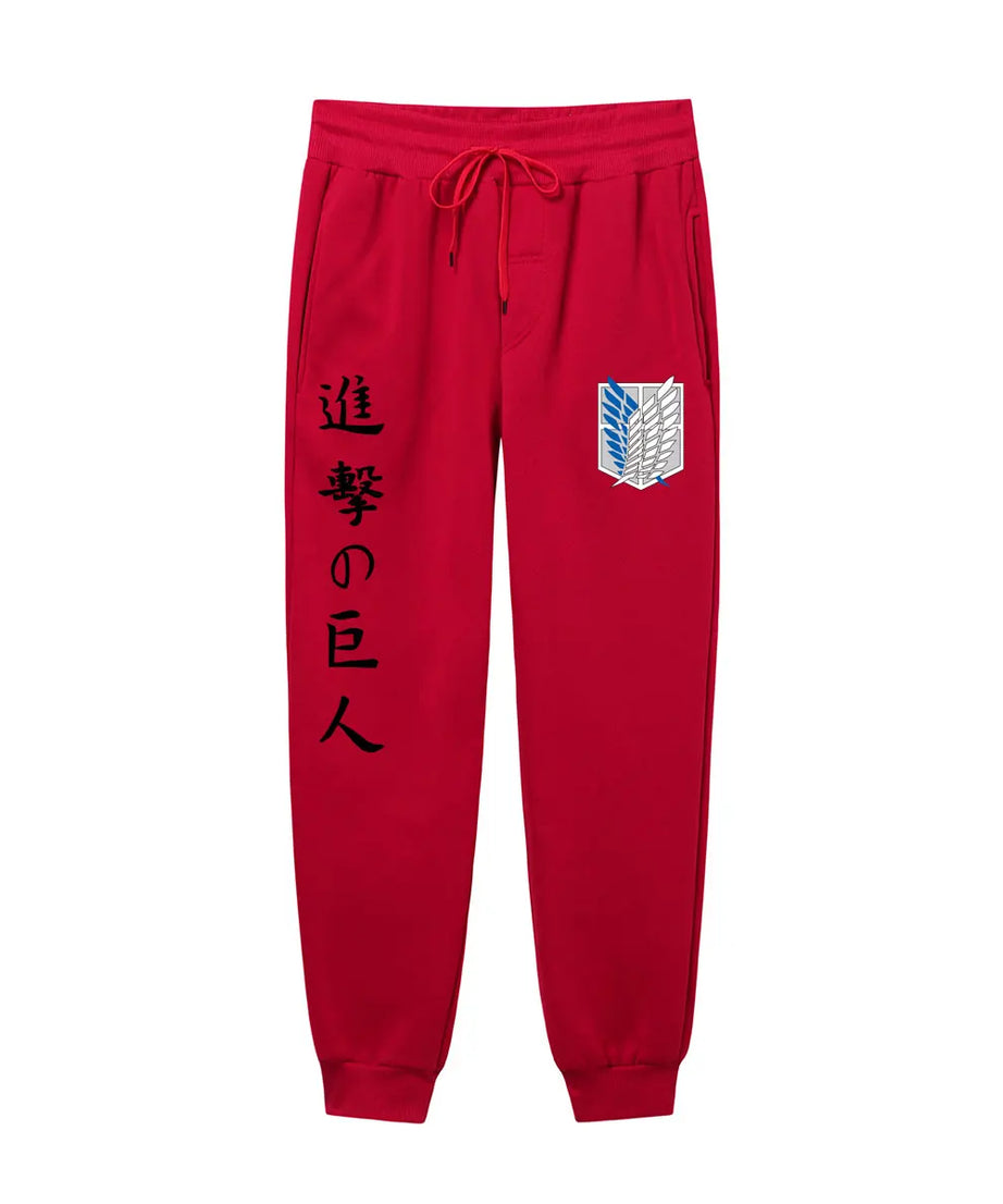 Anime Attack On Titan Printed Harajuku Men's Pants Print Joggers Male Trousers Casual Sweatpants Sweatpants